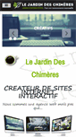 Mobile Screenshot of lejardindeschimeres.fr